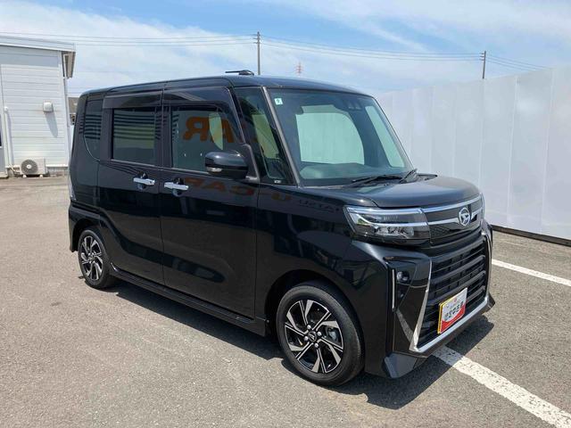 タントカスタムＸ　ワンオーナー走行距離無制限１２ヶ月保証付き　衝突軽減Ｂ　Ａストップ　両自動ドア　Ｂカメ　シートヒータ　ＡＨＢ　禁煙　車線逸脱警報装置　スマートキ−　リモコンキー　ＬＥＤライト　衝突安全ボディ　ＡＵＴＯライト　ＡＷ（大分県）の中古車