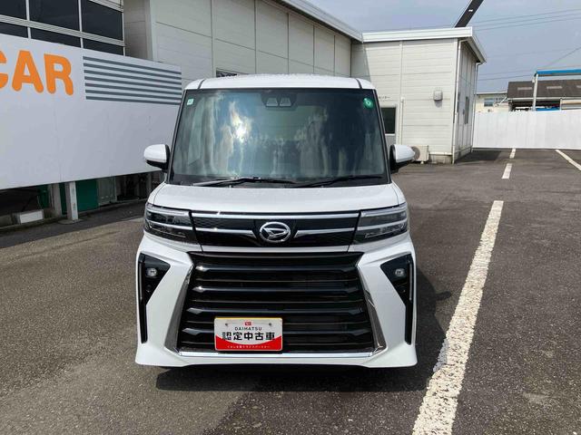 タントカスタムＸ　ワンオーナー走行距離無制限１２ヶ月保証付き　衝突軽減Ｂ　Ａストップ　両自動ドア　Ｂカメ　シートヒータ　ＡＨＢ　禁煙　車線逸脱警報装置　スマートキ−　リモコンキー　ＬＥＤライト　衝突安全ボディ　ＡＵＴＯライト　ＡＷ（大分県）の中古車