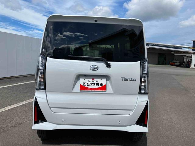 タントカスタムＸ　ワンオーナー走行距離無制限１２ヶ月保証付き　キーレススタート　スマートキープッシュスタート　ｉ−ｓｔｏｐ　両側自動ドア　衝突被害軽減装置　Ｂモニタ　禁煙　オートＬＥＤ　イモビライザー　車線逸脱警報　ワンオーナー（大分県）の中古車