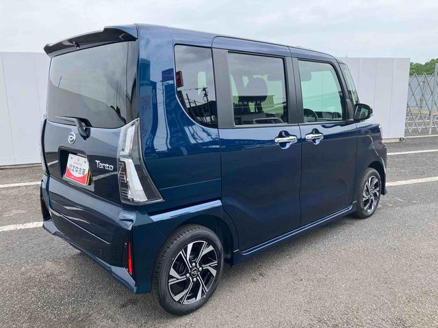タントカスタムＸ　ワンオーナー走行距離無制限１２ヶ月保証付き　衝突軽減Ｂ　Ａストップ　両自動ドア　Ｂカメ　シートヒータ　ＡＨＢ　禁煙　車線逸脱警報装置　スマートキ−　リモコンキー　ＬＥＤライト　衝突安全ボディ　ＡＵＴＯライト　ＡＷ（大分県）の中古車