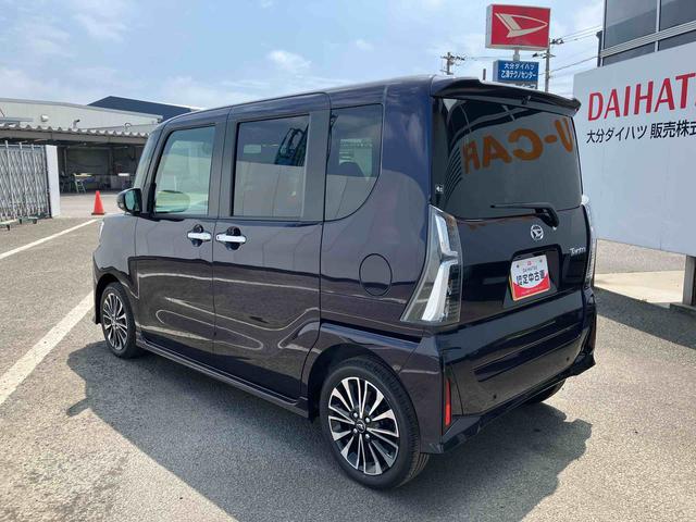 タントカスタムＲＳ　ワンオーナー走行距離無制限１２ヶ月保証付き　Ｉストップ　衝突安全ブレーキ　ＬＤＷ　両側Ｐスライドドア　点検記録簿　ハイビームアシスト　禁煙　シートヒータ　スマートキ　１オーナー　ＬＥＤライト　キーレスエントリー（大分県）の中古車