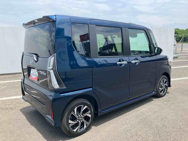 タントカスタムＸ　ワンオーナー走行距離無制限１２ヶ月保証付き　衝突軽減Ｂ　Ａストップ　両自動ドア　Ｂカメ　シートヒータ　ＡＨＢ　禁煙　車線逸脱警報装置　スマートキ−　リモコンキー　ＬＥＤライト　衝突安全ボディ　ＡＵＴＯライト　ＡＷ（大分県）の中古車