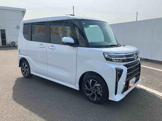 タントカスタムＸ　ワンオーナー走行距離無制限１２ヶ月保証付き　衝突軽減Ｂ　Ａストップ　両自動ドア　Ｂカメ　シートヒータ　ＡＨＢ　禁煙　車線逸脱警報装置　スマートキ−　リモコンキー　ＬＥＤライト　衝突安全ボディ　ＡＵＴＯライト　ＡＷ（大分県）の中古車