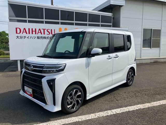 タントカスタムＸ　ワンオーナー走行距離無制限１２ヶ月保証付き　衝突軽減Ｂ　Ａストップ　両自動ドア　Ｂカメ　シートヒータ　ＡＨＢ　禁煙　車線逸脱警報装置　スマートキ−　リモコンキー　ＬＥＤライト　衝突安全ボディ　ＡＵＴＯライト　ＡＷ（大分県）の中古車