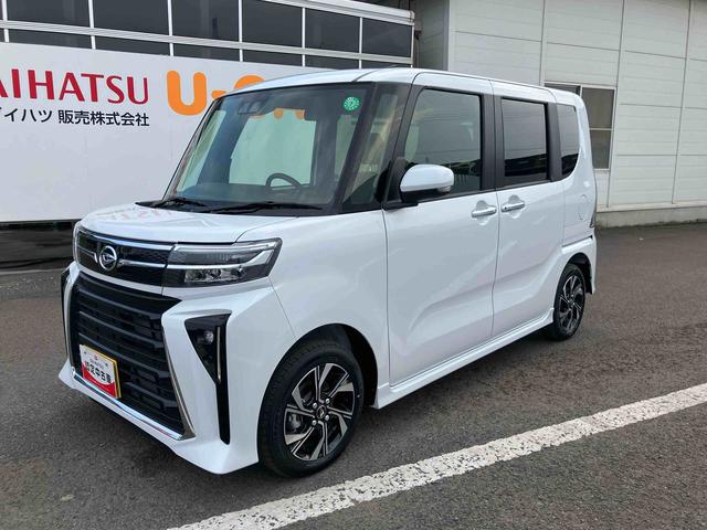 タントカスタムＸ　ワンオーナー走行距離無制限１２ヶ月保証付き　衝突軽減Ｂ　Ａストップ　Ｂカメ　シートヒータ　ＡＨＢ　禁煙　車線逸脱警報装置　スマートキ−　リモコンキー　ＬＥＤライト　衝突安全ボディ　ＡＵＴＯライト　盗難防止　ＡＷ（大分県）の中古車