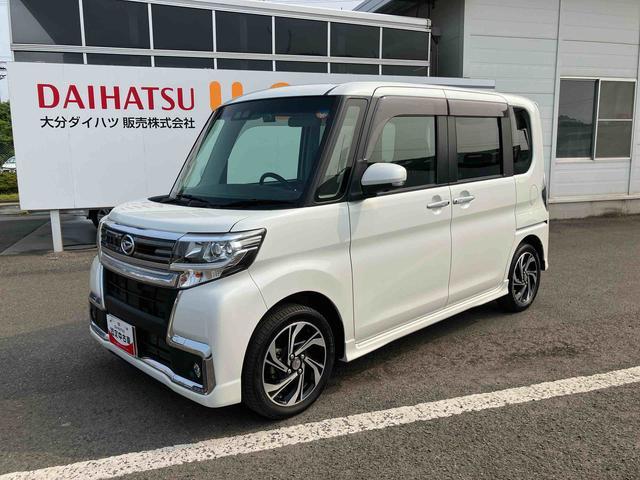 タントカスタムＲＳ　トップエディションＶＳ　ＳＡIII走行距離無制限１２ヶ月保証付き　レーンキープアシスト　ブルートゥース　シートヒータ　セキュリティアラーム　両側電動ドア　記録簿有　オートハイビーム　ＤＶＤ　メモリーナビ　ＵＳＢ　スマートキー　ＥＴＣ（大分県）の中古車