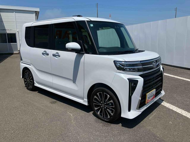 タントカスタムＲＳ　ワンオーナー走行距離無制限１２ヶ月保証付き　踏み間違え防止　タ−ボ　シートヒータ　スマートキ　オートハイビーム　ＬＥＤライト　バックカメラ付き　Ａライト　イモビライザー　１オーナー　キーフリー　衝突安全ボディ（大分県）の中古車