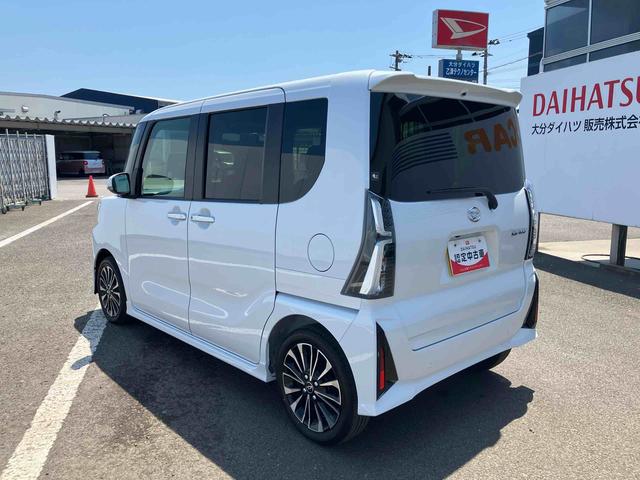 タントカスタムＲＳ　ワンオーナー走行距離無制限１２ヶ月保証付き　踏み間違え防止　タ−ボ　シートヒータ　スマートキ　オートハイビーム　ＬＥＤライト　バックカメラ付き　Ａライト　イモビライザー　１オーナー　キーフリー　衝突安全ボディ（大分県）の中古車