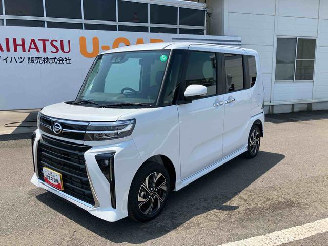 タントカスタムＸ　ワンオーナー走行距離無制限１２ヶ月保証付き　衝突軽減Ｂ　Ａストップ　両自動ドア　Ｂカメ　シートヒータ　ＡＨＢ　禁煙　車線逸脱警報装置　スマートキ−　リモコンキー　ＬＥＤライト　衝突安全ボディ　ＡＵＴＯライト　ＡＷ（大分県）の中古車