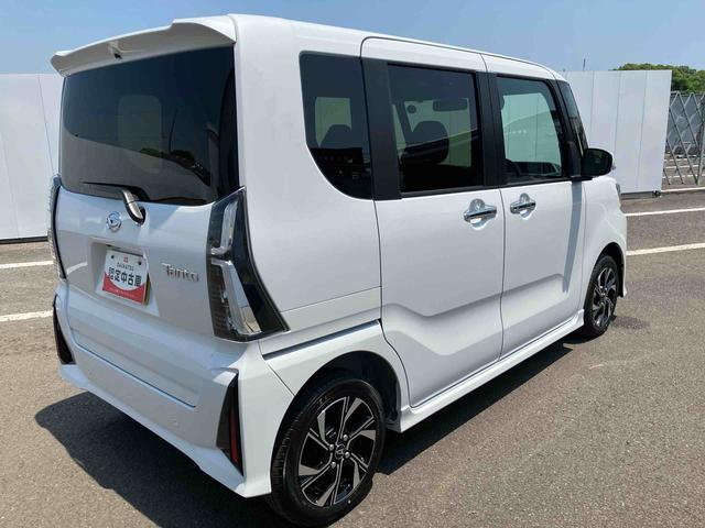タントカスタムＸ　ワンオーナー走行距離無制限１２ヶ月保証付き　衝突軽減Ｂ　Ａストップ　両自動ドア　Ｂカメ　シートヒータ　ＡＨＢ　禁煙　車線逸脱警報装置　スマートキ−　リモコンキー　ＬＥＤライト　衝突安全ボディ　ＡＵＴＯライト　ＡＷ（大分県）の中古車