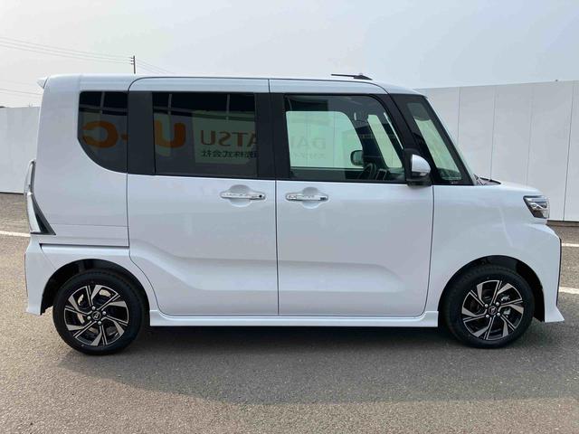 タントカスタムＸ　ワンオーナー走行距離無制限１２ヶ月保証付き　衝突軽減Ｂ　Ａストップ　両自動ドア　Ｂカメ　シートヒータ　ＡＨＢ　禁煙　車線逸脱警報装置　スマートキ−　リモコンキー　ＬＥＤライト　衝突安全ボディ　ＡＵＴＯライト　ＡＷ（大分県）の中古車