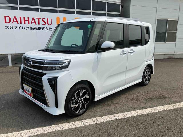タントカスタムＸ　ワンオーナー走行距離無制限１２ヶ月保証付き　衝突軽減Ｂ　Ａストップ　両自動ドア　Ｂカメ　シートヒータ　ＡＨＢ　禁煙　車線逸脱警報装置　スマートキ−　リモコンキー　ＬＥＤライト　衝突安全ボディ　ＡＵＴＯライト　ＡＷ（大分県）の中古車