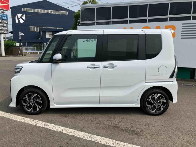 タントカスタムＸ　ワンオーナー走行距離無制限１２ヶ月保証付き　衝突軽減Ｂ　Ａストップ　両自動ドア　Ｂカメ　シートヒータ　ＡＨＢ　禁煙　車線逸脱警報装置　スマートキ−　リモコンキー　ＬＥＤライト　衝突安全ボディ　ＡＵＴＯライト　ＡＷ（大分県）の中古車