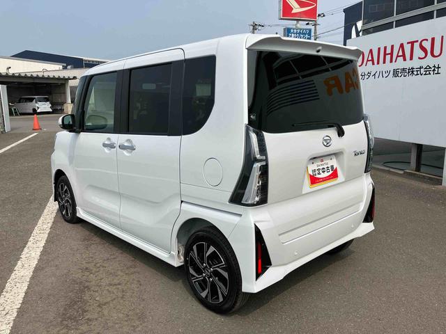 タントカスタムＸ　ワンオーナー走行距離無制限１２ヶ月保証付き　衝突軽減Ｂ　Ａストップ　両自動ドア　Ｂカメ　シートヒータ　ＡＨＢ　禁煙　車線逸脱警報装置　スマートキ−　リモコンキー　ＬＥＤライト　衝突安全ボディ　ＡＵＴＯライト　ＡＷ（大分県）の中古車