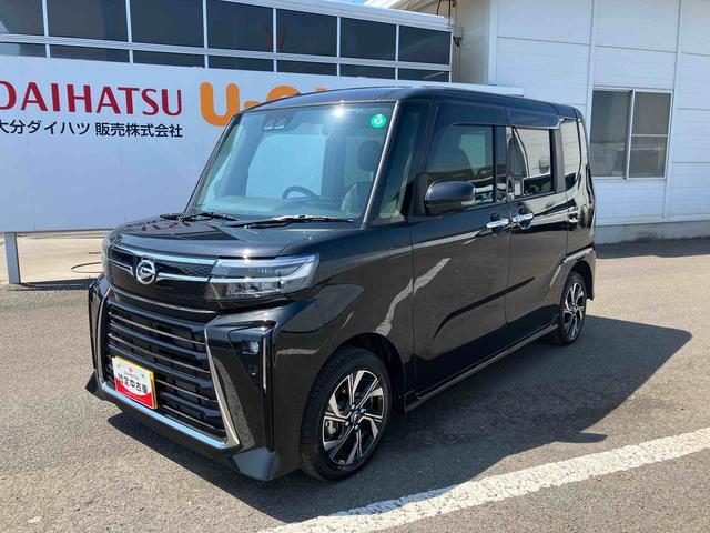 タントカスタムＸ　ワンオーナー走行距離無制限１２ヶ月保証付き　衝突軽減Ｂ　Ａストップ　ブルートゥース　両自動ドア　Ｂカメ　シートヒータ　ＡＨＢ　ＵＳＢ接続　車線逸脱警報装置　スマートキ−　リモコンキー　ＬＥＤライト　衝突安全ボディ（大分県）の中古車