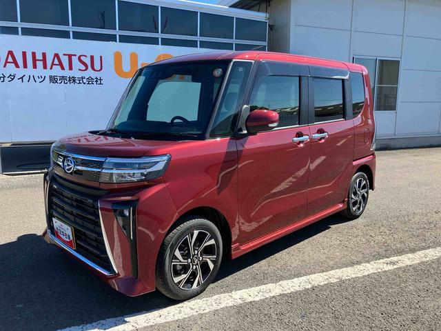 タントカスタムＸ　ワンオーナー走行距離無制限１２ヶ月保証付き　キーレススタート　スマートキープッシュスタート　ｉ−ｓｔｏｐ　両側自動ドア　衝突被害軽減装置　Ｂモニタ　オートＬＥＤ　イモビライザー　車線逸脱警報　運転席シートヒーター（大分県）の中古車