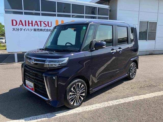 タントカスタムＲＳ　ワンオーナー走行距離無制限１２ヶ月保証付き　Ｉストップ　衝突安全ブレーキ　ＬＤＷ　両側Ｐスライドドア　点検記録簿　ハイビームアシスト　禁煙　シートヒータ　スマートキ　１オーナー　ＬＥＤライト　キーレスエントリー（大分県）の中古車