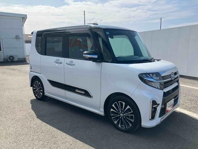 タントカスタムＲＳ走行距離無制限１２ヶ月保証付き　Ｉストップ　衝突安全ブレーキ　ブルートゥースオーディオ　ＬＤＷ　ナビ付き　両側Ｐスライドドア　点検記録簿　クルーズコントロール　ハイビームアシスト　禁煙　シートヒータ（大分県）の中古車