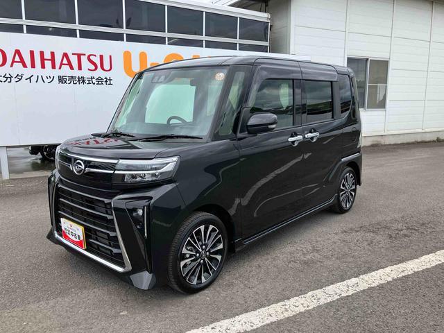 タントカスタムＲＳ　ワンオーナー走行距離無制限１２ヶ月保証付き　Ｉストップ　衝突安全ブレーキ　ブルートゥースオーディオ　ＬＤＷ　両側Ｐスライドドア　点検記録簿　ハイビームアシスト　シートヒータ　スマートキ　１オーナー　ＬＥＤライト（大分県）の中古車