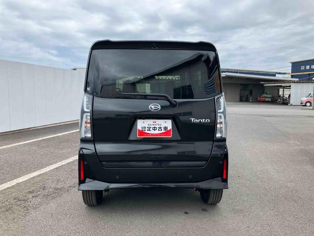 タントカスタムＲＳ　ワンオーナー走行距離無制限１２ヶ月保証付き　Ｉストップ　衝突安全ブレーキ　ブルートゥースオーディオ　ＬＤＷ　両側Ｐスライドドア　点検記録簿　ハイビームアシスト　シートヒータ　スマートキ　１オーナー　ＬＥＤライト（大分県）の中古車