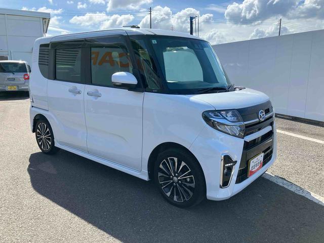 タントカスタムＲＳ走行距離無制限１２ヶ月保証付き　Ｉストップ　衝突安全ブレーキ　ブルートゥースオーディオ　ＬＤＷ　ナビ付き　両側Ｐスライドドア　点検記録簿　クルーズコントロール　ハイビームアシスト　禁煙　シートヒータ（大分県）の中古車
