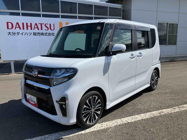 タントカスタムＲＳ走行距離無制限１２ヶ月保証付き　Ｉストップ　衝突安全ブレーキ　ブルートゥースオーディオ　ＬＤＷ　ナビ付き　両側Ｐスライドドア　点検記録簿　クルーズコントロール　ハイビームアシスト　禁煙　シートヒータ（大分県）の中古車