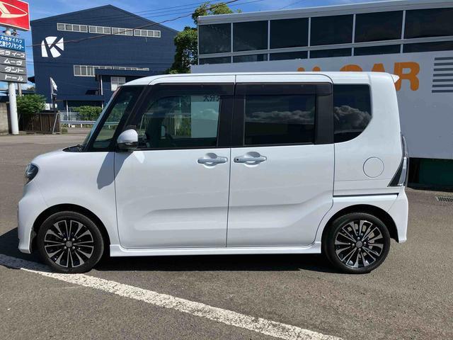 タントカスタムＲＳ走行距離無制限１２ヶ月保証付き　Ｉストップ　衝突安全ブレーキ　ブルートゥースオーディオ　ＬＤＷ　ナビ付き　両側Ｐスライドドア　点検記録簿　クルーズコントロール　ハイビームアシスト　禁煙　シートヒータ（大分県）の中古車