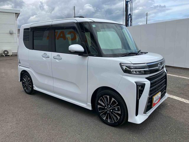 タントカスタムＲＳ　ワンオーナー走行距離無制限１２ヶ月保証付き　Ｉストップ　衝突安全ブレーキ　ブルートゥースオーディオ　ＬＤＷ　両側Ｐスライドドア　点検記録簿　ハイビームアシスト　禁煙　シートヒータ　スマートキ　１オーナー　盗難防止（大分県）の中古車