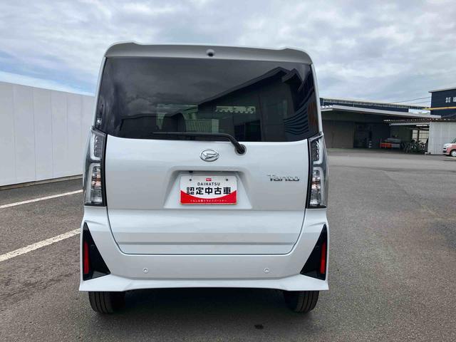 タントカスタムＲＳ　ワンオーナー走行距離無制限１２ヶ月保証付き　Ｉストップ　衝突安全ブレーキ　ブルートゥースオーディオ　ＬＤＷ　両側Ｐスライドドア　点検記録簿　ハイビームアシスト　禁煙　シートヒータ　スマートキ　１オーナー　盗難防止（大分県）の中古車