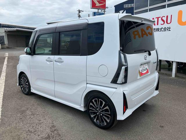 タントカスタムＲＳ　ワンオーナー走行距離無制限１２ヶ月保証付き　Ｉストップ　衝突安全ブレーキ　ブルートゥースオーディオ　ＬＤＷ　両側Ｐスライドドア　点検記録簿　ハイビームアシスト　禁煙　シートヒータ　スマートキ　１オーナー　盗難防止（大分県）の中古車