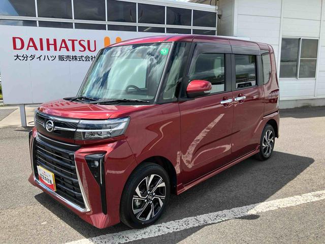 タントカスタムＸ　ワンオーナー走行距離無制限１２ヶ月保証付き　キーレススタート　スマートキープッシュスタート　ｉ−ｓｔｏｐ　両側自動ドア　衝突被害軽減装置　Ｂモニタ　禁煙　オートＬＥＤ　イモビライザー　車線逸脱警報　ワンオーナー（大分県）の中古車