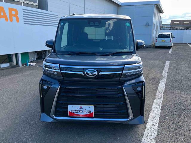 タントカスタムＸ　ワンオーナー走行距離無制限１２ヶ月保証付き　衝突軽減ブレーキ　車線逸脱防止　アイドリングストップ機能　Ｂカメラ　禁煙　盗難警報装置　ＬＥＤ　ワンオーナー　キーレスエントリー　前席シートヒーター　オートＬＥＤ（大分県）の中古車