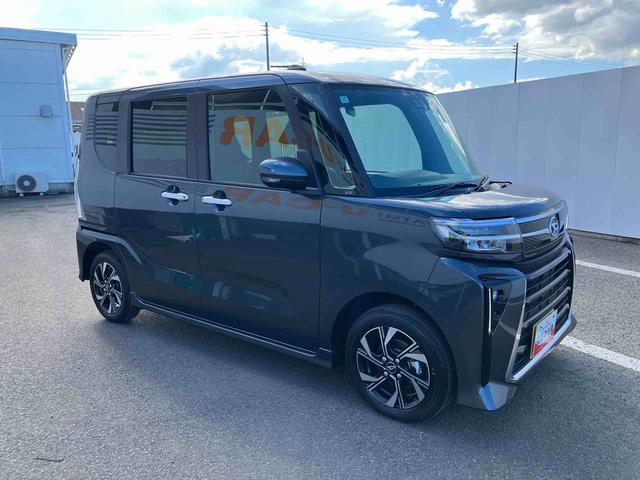 タントカスタムＸ　ワンオーナー走行距離無制限１２ヶ月保証付き　衝突軽減ブレーキ　車線逸脱防止　アイドリングストップ機能　Ｂカメラ　禁煙　盗難警報装置　ＬＥＤ　ワンオーナー　キーレスエントリー　前席シートヒーター　オートＬＥＤ（大分県）の中古車