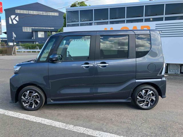 タントカスタムＸ　ワンオーナー走行距離無制限１２ヶ月保証付き　衝突軽減ブレーキ　車線逸脱防止　アイドリングストップ機能　Ｂカメラ　禁煙　盗難警報装置　ＬＥＤ　ワンオーナー　キーレスエントリー　前席シートヒーター　オートＬＥＤ（大分県）の中古車