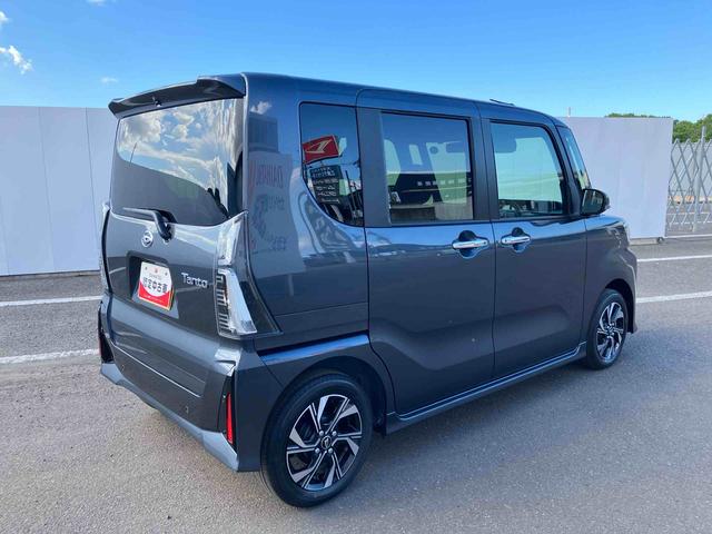 タントカスタムＸ　ワンオーナー走行距離無制限１２ヶ月保証付き　衝突軽減ブレーキ　車線逸脱防止　アイドリングストップ機能　Ｂカメラ　禁煙　盗難警報装置　ＬＥＤ　ワンオーナー　キーレスエントリー　前席シートヒーター　オートＬＥＤ（大分県）の中古車