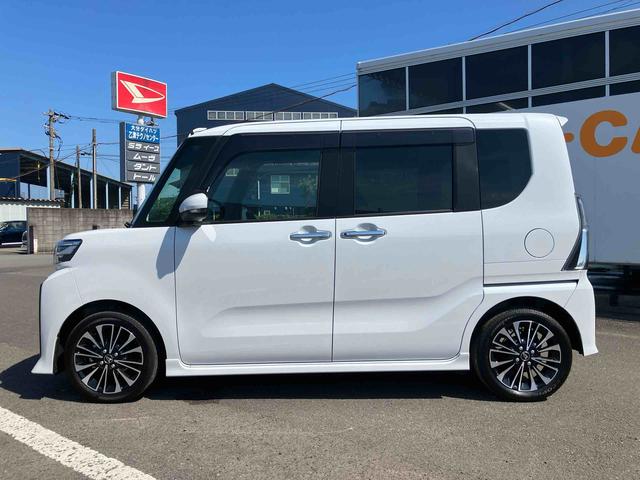 タントカスタムＲＳ　ワンオーナー走行距離無制限１２ヶ月保証付き　衝突安全ブレーキ　ＬＤＷ　点検記録簿　ハイビームアシスト　スマートキ　１オーナー　キーレスエントリー　アルミホイール　ターボ付　Ｉストップ　両側Ｐスライドドア　盗難防止（大分県）の中古車