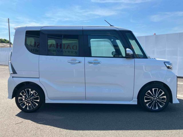 タントカスタムＲＳ　ワンオーナー走行距離無制限１２ヶ月保証付き　衝突安全ブレーキ　ＬＤＷ　点検記録簿　ハイビームアシスト　スマートキ　１オーナー　キーレスエントリー　アルミホイール　ターボ付　Ｉストップ　両側Ｐスライドドア　盗難防止（大分県）の中古車