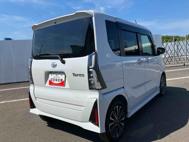 タントカスタムＲＳ　ワンオーナー走行距離無制限１２ヶ月保証付き　衝突安全ブレーキ　ＬＤＷ　点検記録簿　ハイビームアシスト　スマートキ　１オーナー　キーレスエントリー　アルミホイール　ターボ付　Ｉストップ　両側Ｐスライドドア　盗難防止（大分県）の中古車