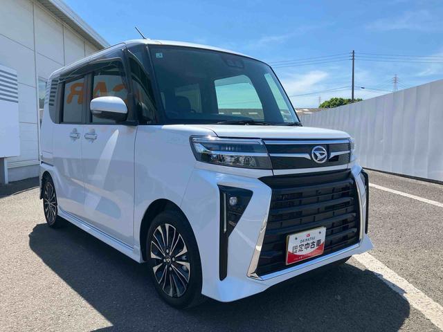 タントカスタムＲＳ　ワンオーナー走行距離無制限１２ヶ月保証付き　Ｉストップ　衝突安全ブレーキ　ＬＤＷ　両側Ｐスライドドア　点検記録簿　クルーズコントロール　ハイビームアシスト　シートヒータ　スマートキ　フロントカメラ　１オーナー（大分県）の中古車