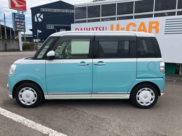 ムーヴキャンバスGメイクアップVS SAIII走行距離無制限12ヶ月保証付き 踏み間違え防止 リアカメラ ブルートゥースオーディオ 横滑り防止機能 カーナビ 禁煙 AHB DVD シートヒータ キーフリーシステム メモリーナビ USB接続 ABS(大分県)の中古車