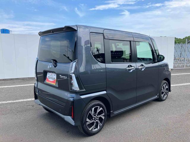 タントカスタムＸ　ワンオーナー走行距離無制限１２ヶ月保証付き　３６０°カメラ　衝突軽減ブレーキ　車線逸脱防止　アイドリングストップ機能　Ｂカメラ　盗難警報装置　ＬＥＤ　ワンオーナー　キーレスエントリー　前席シートヒーター　スマキー（大分県）の中古車