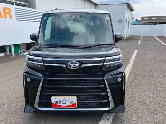 タントカスタムＸ　ワンオーナー走行距離無制限１２ヶ月保証付き　衝突軽減ブレーキ　車線逸脱防止　アイドリングストップ機能　Ｂカメラ　禁煙　盗難警報装置　ＬＥＤ　ワンオーナー　キーレスエントリー　前席シートヒーター　オートＬＥＤ（大分県）の中古車