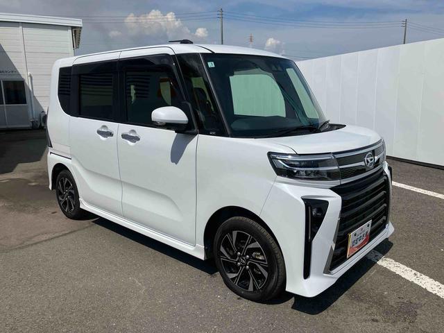 タントカスタムＸ走行距離無制限１２ヶ月保証付き　衝突軽減ブレーキ　車線逸脱防止　アイドリングストップ機能　Ｂカメラ　盗難警報装置　ＬＥＤ　ワンオーナー　キーレスエントリー　前席シートヒーター　オートＬＥＤ　スマキー（大分県）の中古車