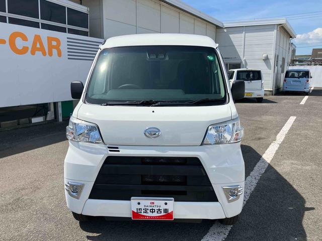 ハイゼットカーゴデラックスＳＡIII走行距離無制限１２ヶ月保証付き　４ｗｄ　ダブルエアバック　点検記録簿　エコアイドル　エアバック　禁煙　ＡＢＳ　スライドドア　セキュリティアラーム　ブレーキサポート（大分県）の中古車