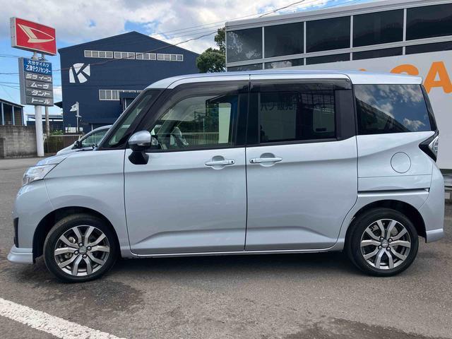 トールカスタムG ターボ SAIII走行距離無制限12ヶ月保証付き PCS 横滑り防止装置 LEDランプ Bカメラ アダプティブクルーズコントロール Aストップ キーフリーシステム ブルートゥース ターボ車 オートマチックハイビーム(大分県)の中古車