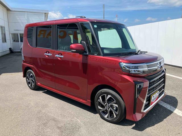 タントカスタムＸ　ワンオーナー走行距離無制限１２ヶ月保証付き　衝突軽減ブレーキ　車線逸脱防止　アイドリングストップ機能　Ｂカメラ　禁煙　盗難警報装置　ＬＥＤ　ワンオーナー　キーレスエントリー　前席シートヒーター　オートＬＥＤ（大分県）の中古車