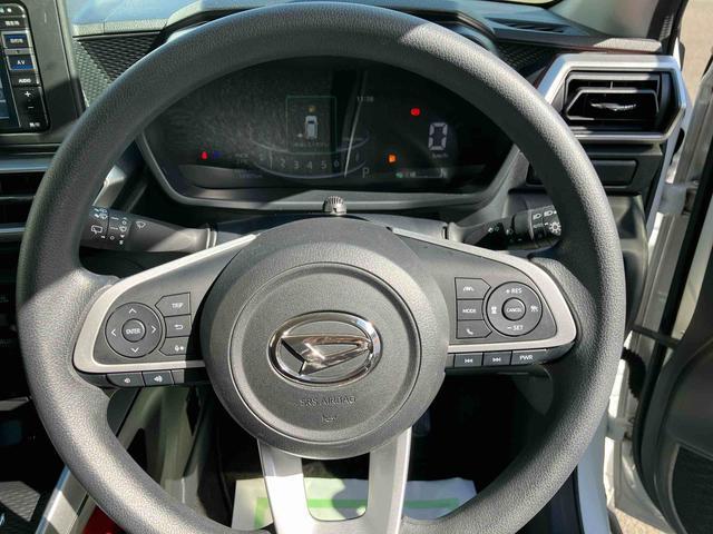 ロッキーG走行距離無制限12ヶ月保証付き アイストップ 追従走行 車線逸脱警告 ブルートゥース ETC車載器 イモビ USB タ−ボ 整備記録簿 誤発進抑制機能 AUTOライト オートマチックハイビーム ナビ(大分県)の中古車