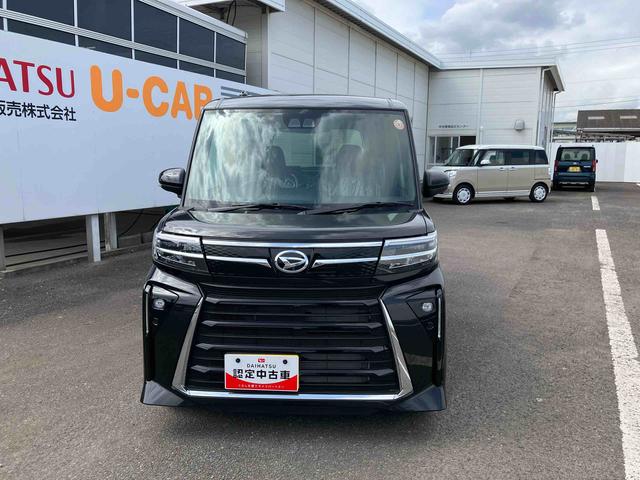 タントカスタムＸ　ワンオーナー走行距離無制限１２ヶ月保証付き　衝突軽減ブレーキ　車線逸脱防止　アイドリングストップ機能　Ｂカメラ　禁煙　盗難警報装置　ＬＥＤ　ワンオーナー　キーレスエントリー　前席シートヒーター　オートＬＥＤ（大分県）の中古車