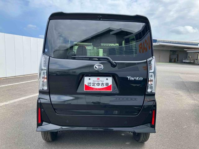 タントカスタムＸ　ワンオーナー走行距離無制限１２ヶ月保証付き　衝突軽減ブレーキ　車線逸脱防止　アイドリングストップ機能　Ｂカメラ　禁煙　盗難警報装置　ＬＥＤ　ワンオーナー　キーレスエントリー　前席シートヒーター　オートＬＥＤ（大分県）の中古車