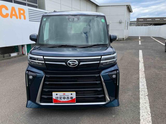 タントカスタムＸ　ワンオーナー走行距離無制限１２ヶ月保証付き　衝突軽減ブレーキ　車線逸脱防止　アイドリングストップ機能　Ｂカメラ　禁煙　盗難警報装置　ＬＥＤ　ワンオーナー　キーレスエントリー　前席シートヒーター　オートＬＥＤ（大分県）の中古車